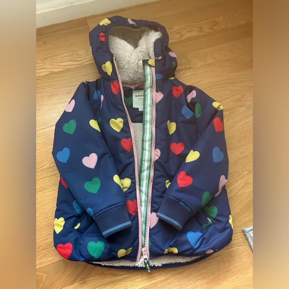 Like New Mini Boden winter coat